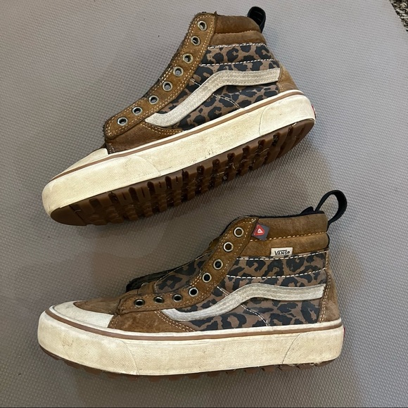 Vans Shoes Rare Vans Hi Tops With New Laces Poshmark